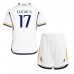 Maillot de foot Real Madrid Lucas Vazquez #17 Domicile vêtements enfant 2023-24 Manches Courtes (+ pantalon court)